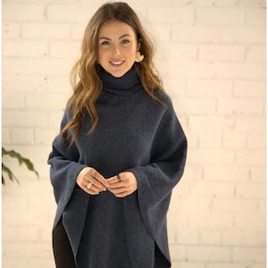 Joy Lambswool Poncho