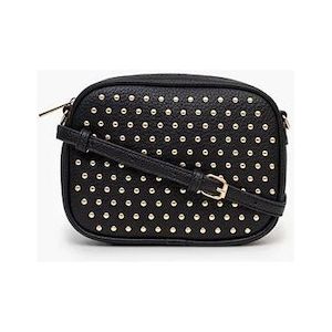 Antler: Antler Aggie Bag Black Stud