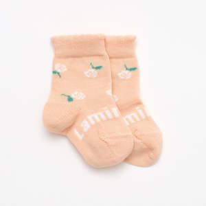 Lamington Merino Crew Socks - Baby - Daisy
