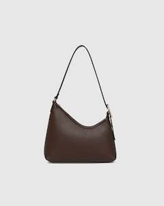 Louenhide: Louenhide Amelia Shoulder Bag - Chocolate