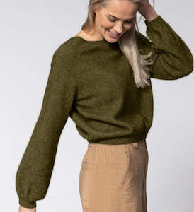 Noble Wilde Possum Merino Bellow Sleeve Jersey - Avoka