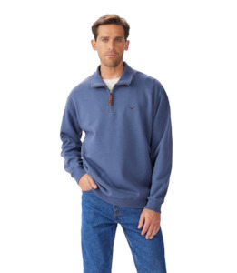 R M Williams: RMW Mulyungarie 1/4 Zip Sweatshirt