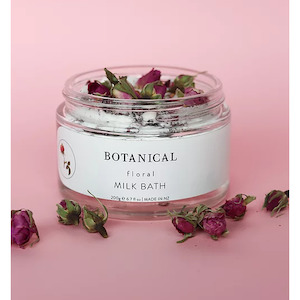 Botanical Nz 1: Botanical Floral Bath Milk 200gm Jar