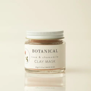Botanical Rose and Chamomile Clay Mask 60 Jar
