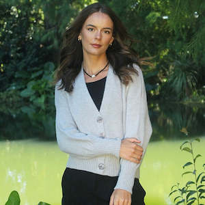 Whats On Sale: Lothlorian Alpaca Enclave Cardigan - Dove