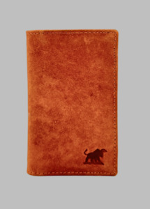 Whats New: Rugged Hunter Genuine Leather Slim Wallet - Tan