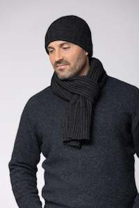 Noble Wilde: Noble Wilde Possum Merino Ribbed Beanie