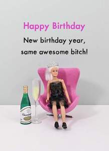 Bold & Bright - New Birthday Year - Birthday Card