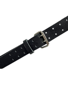 Taurus Heavy Duty Work Leather Belt - Black