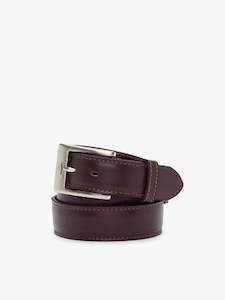 Belts: RMW Mens Dress Belt - Chestnut