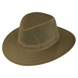 Hat: Outback Canvas River Guide With Mesh
