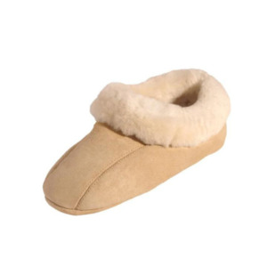 Slippers: Mi Woollies Taupo Soft Sole Sheepskin Slipper