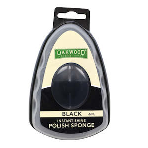 Shoe Care Accessories: Oakwood Instant Shine Polish Pad - Black