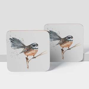 Piwakawaka Design Coaster