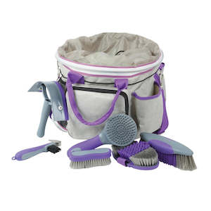 Horse Care: Roma Deluxe Grooming Bag 6 Piece