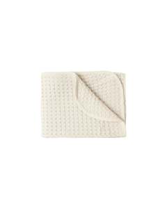 Quincy Mae - Waffle Baby Blanket - Natural