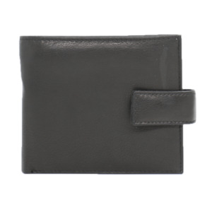 Mens Wallets: Buxton Mens Leather Wallet - Black