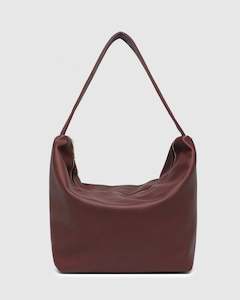 Shoulder Bag: Louenhide Morgan Shoulder Bag - Burgundy