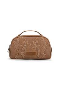 Toiletry Bag: Wrangler Embroidered Cosmetic Bag