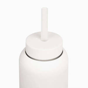 Bink Bottles: Bink Lounge Straw and Cap - White