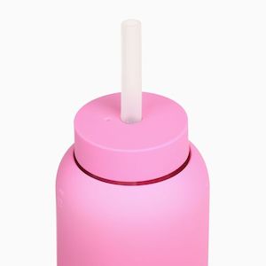 Bink Bottles: Bink Lounge Straw and Cap - Bubble Gum