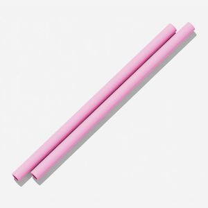 Bink Bottles: Bink Silicone Straws - 2 Pack - Bubble Gum