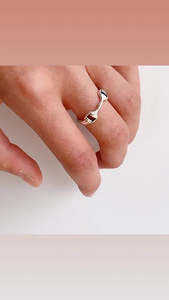 Accessories: Twigg Equestrian Snaffle Ring - Silver