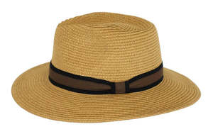 Hat: Outback Port Augusta Straw Hat