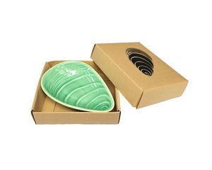 Jo Luping Design - Mussel Aqua - 12cm Porcelain Bowl