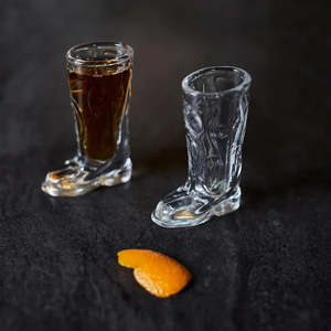Cowboy Boot Shot Glasses Set