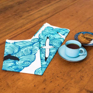 Kathryn Furniss - Tea Towel - Earth Sea Sky