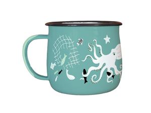 Wolfkamp & Stone - Kupe And Te Wheke - Enamel Mug