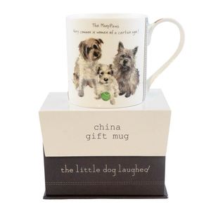 Christmas For Him: Little Dog Laughed - Manypaws - Boxed Mug