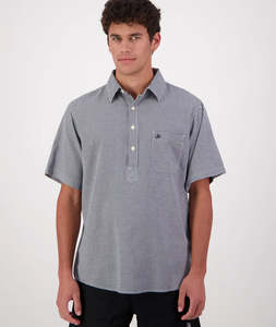 Swanndri Paihia Shirt - Navy/White Check