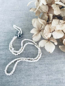 Accessories: Twigg Seed Pearl Necklace