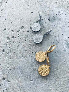 Twigg Penny for your Thoughts Earrings - Gold