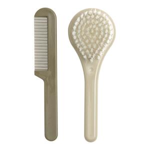 LUMA Brush and Comb Set - Olive Green