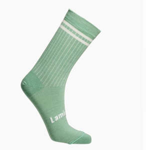 Lamington Merino Crew Socks - Laneway - Woman