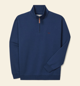 RMW Mulyungarie 1/4 Zip Sweatshirt - Vintage Blue