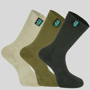 Ridgeline Cotton Work Socks Mid Length