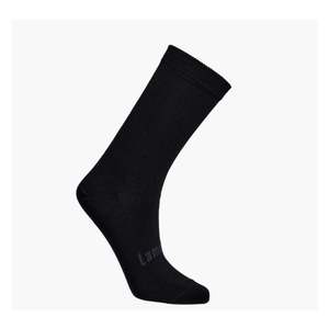 Lamington Merino Wool Essential Crew Socks - Woman - Black