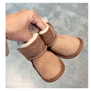 Emu Platinum Baby Bootie - Chestnut