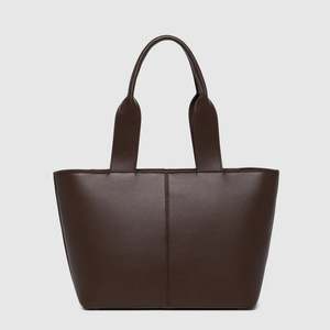 Louenhide: Louenhide Henley Tote Bag - Chocolate