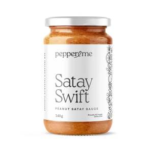 Pepper Me: PandM Satay Swift - Peanut Satay Sauce