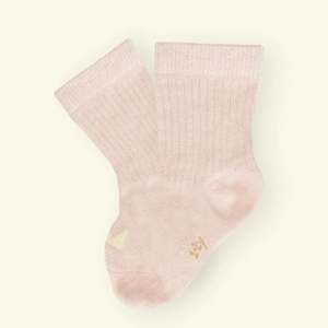 Mosey Organic Cotton Baby Socks - Blush
