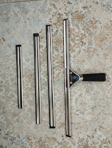 Shower squeegee drying glass, Glass Scraper, Diamond Fusion NZ