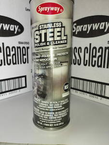 Sprayway stainless steel cleaner and protect, worlds best cleaners