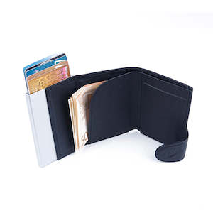 C Secure Single Wallet Cardholder: XL Credit Card Wallet/Cardholder with RFID protection