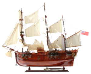 Classic Craft Model Boats Yachts And Ships: HM Bark Endeavour Sailing Ship