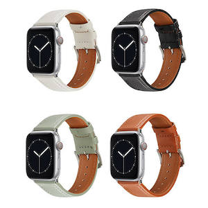 Smart Watches Amp Wearables: Minimalist Style Leather Apple Watch Band
